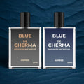 BLUE DE CHERMA Pheromone Men Perfume Combo ? ANPREE 50ml  | Long-Lasting Woody Fresh Scent  (Pack of 2)