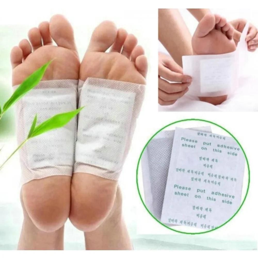 Aliver Natural Detox Foot Pads (Pack of 10)